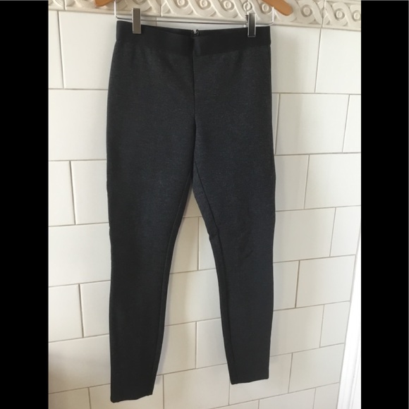 J. CREW Pixie Pant Charcoal Gray Leggings Womens Size 4 - Picture 2 of 4